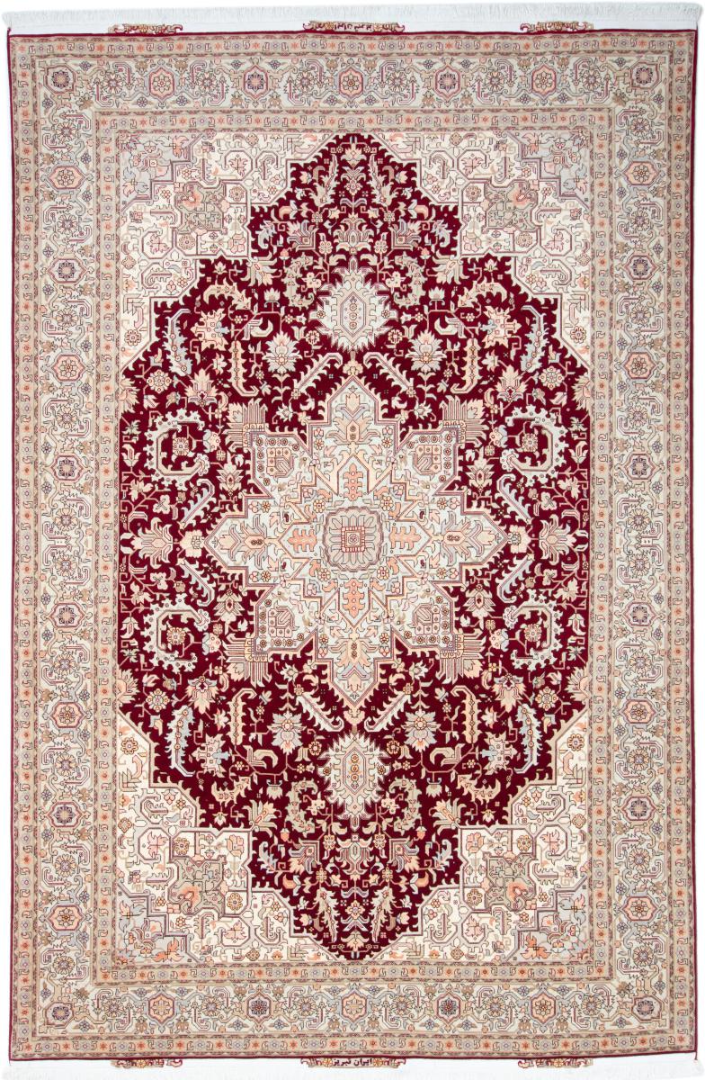 Tapete persa Tabriz 50Raj 299x201 299x201, Tapete persa Atado à mão