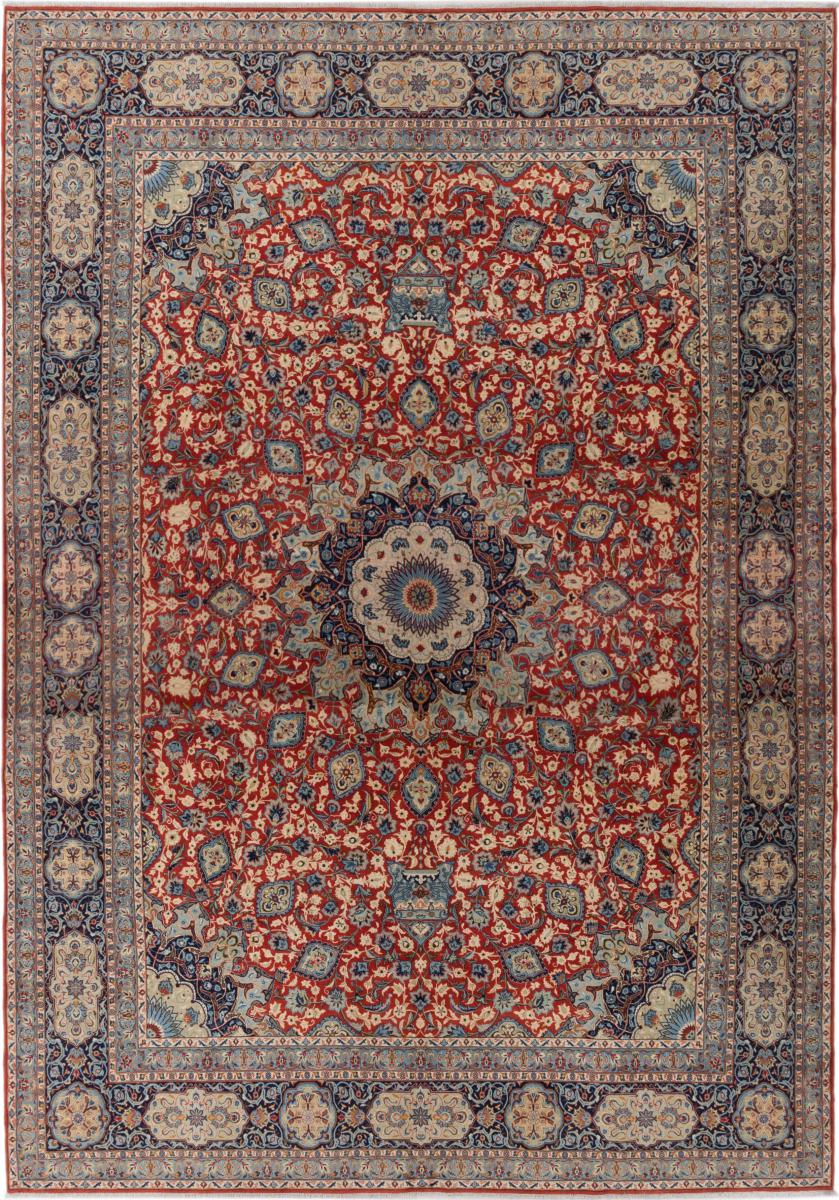 Tapete persa Yazd 505x350 505x350, Tapete persa Atado à mão