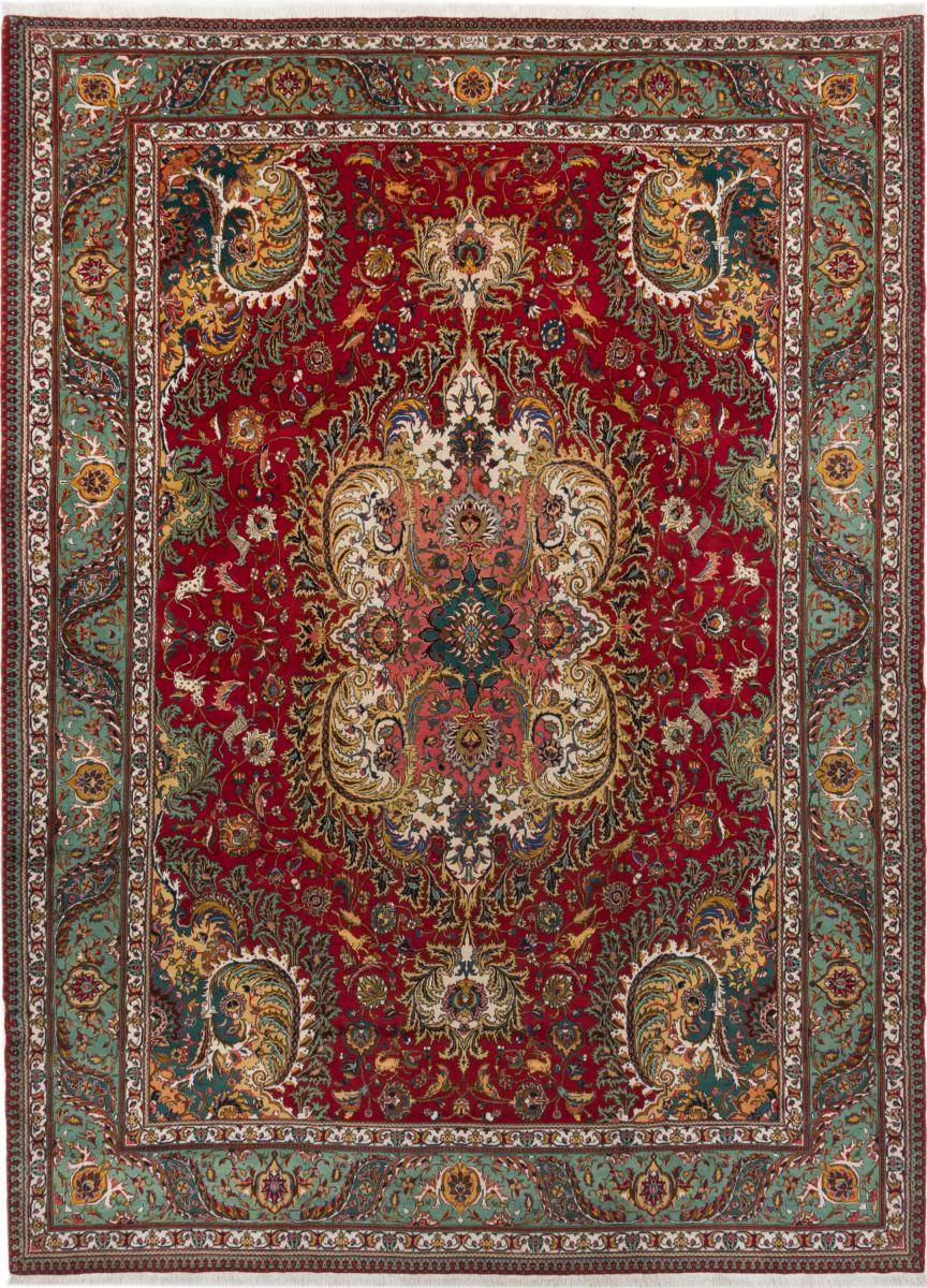 Tapete persa Tabriz 50Raj 410x302 410x302, Tapete persa Atado à mão