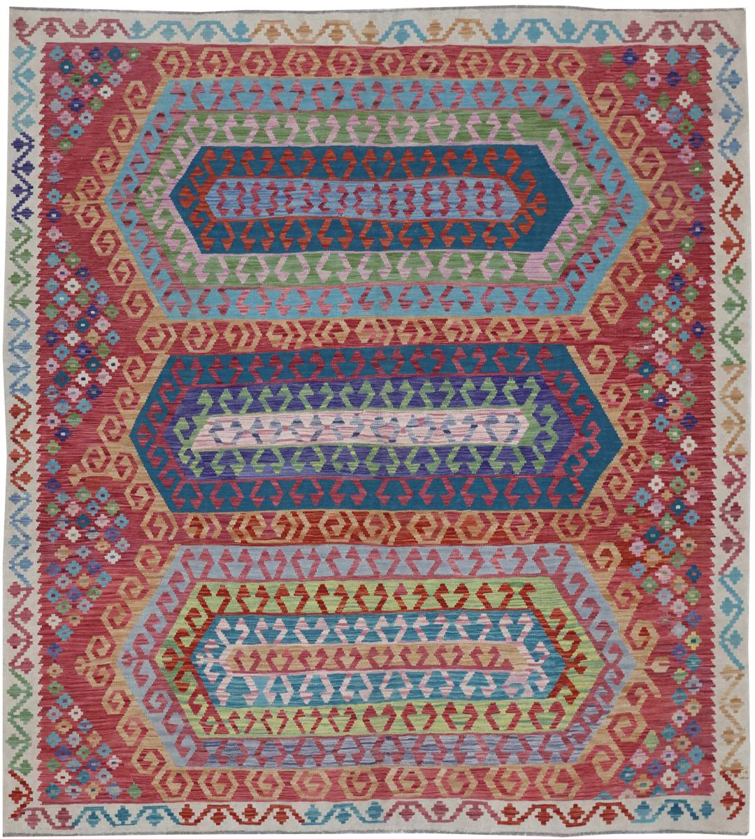Afganistanilainen matto Kelim Afghan 293x264 293x264, Persialainen matto Käsinkudottu