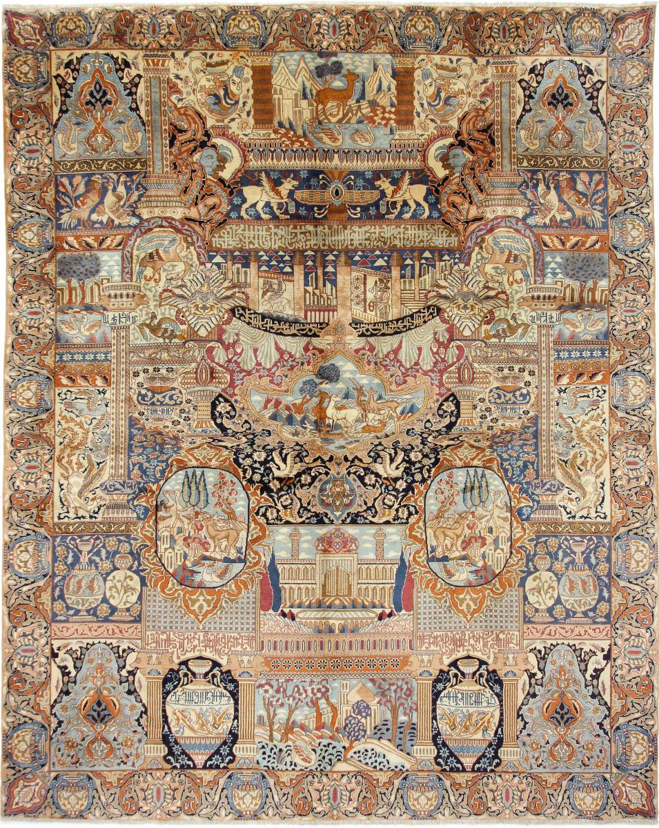 Persian Rug Kaschmar 380x298 380x298, Persian Rug Knotted by hand