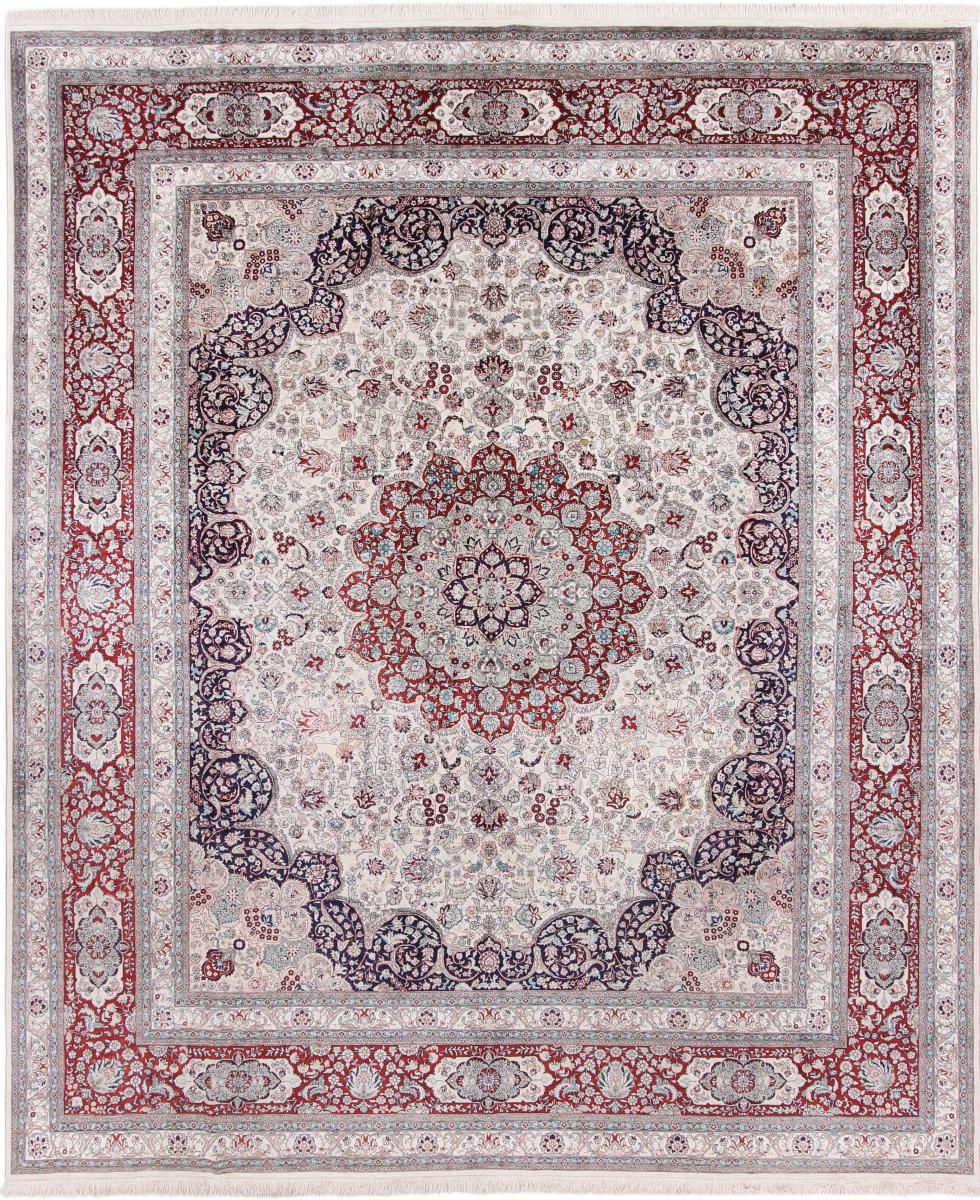 Chinese rug Zhenping Silk 304x254 304x254, Persian Rug Knotted by hand
