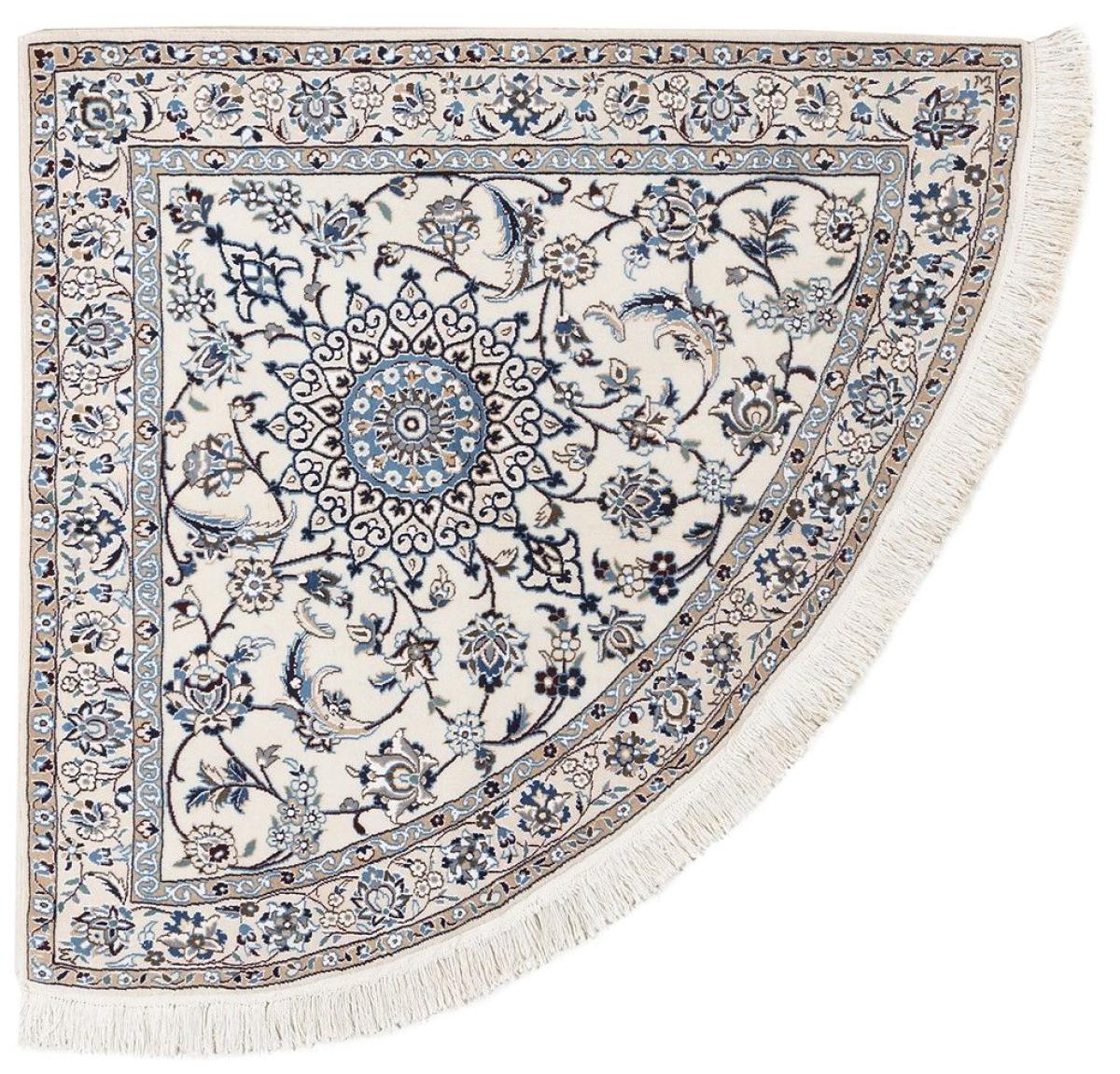 Persian rug Nain 9La 129x131 129x131, Persian rug Hand-knotted