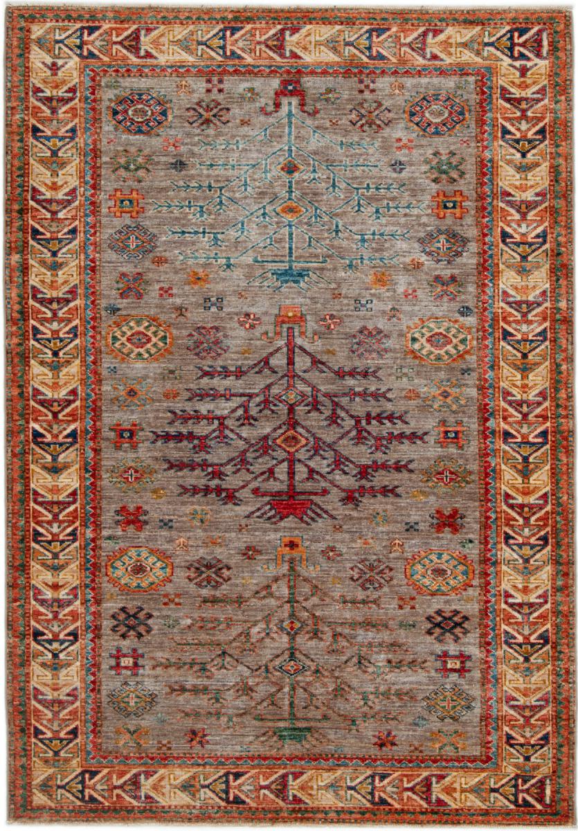 Pakistanischer Teppich Super Kazak 182x127 182x127, Perserteppich Handgeknüpft