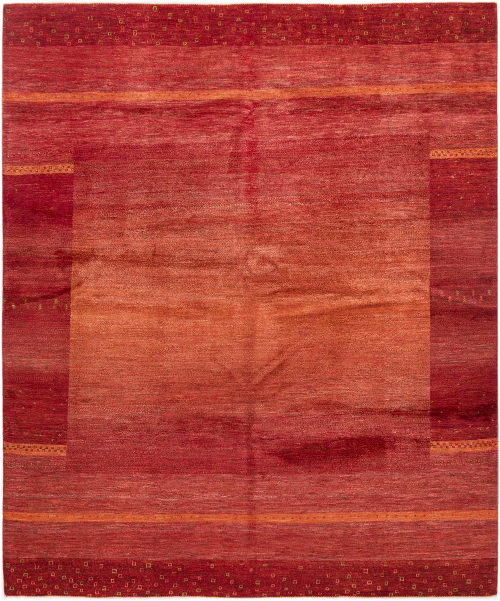 Tapis persan Persan Gabbeh Loribaft Z 293x246 293x246, Tapis persan Noué à la main