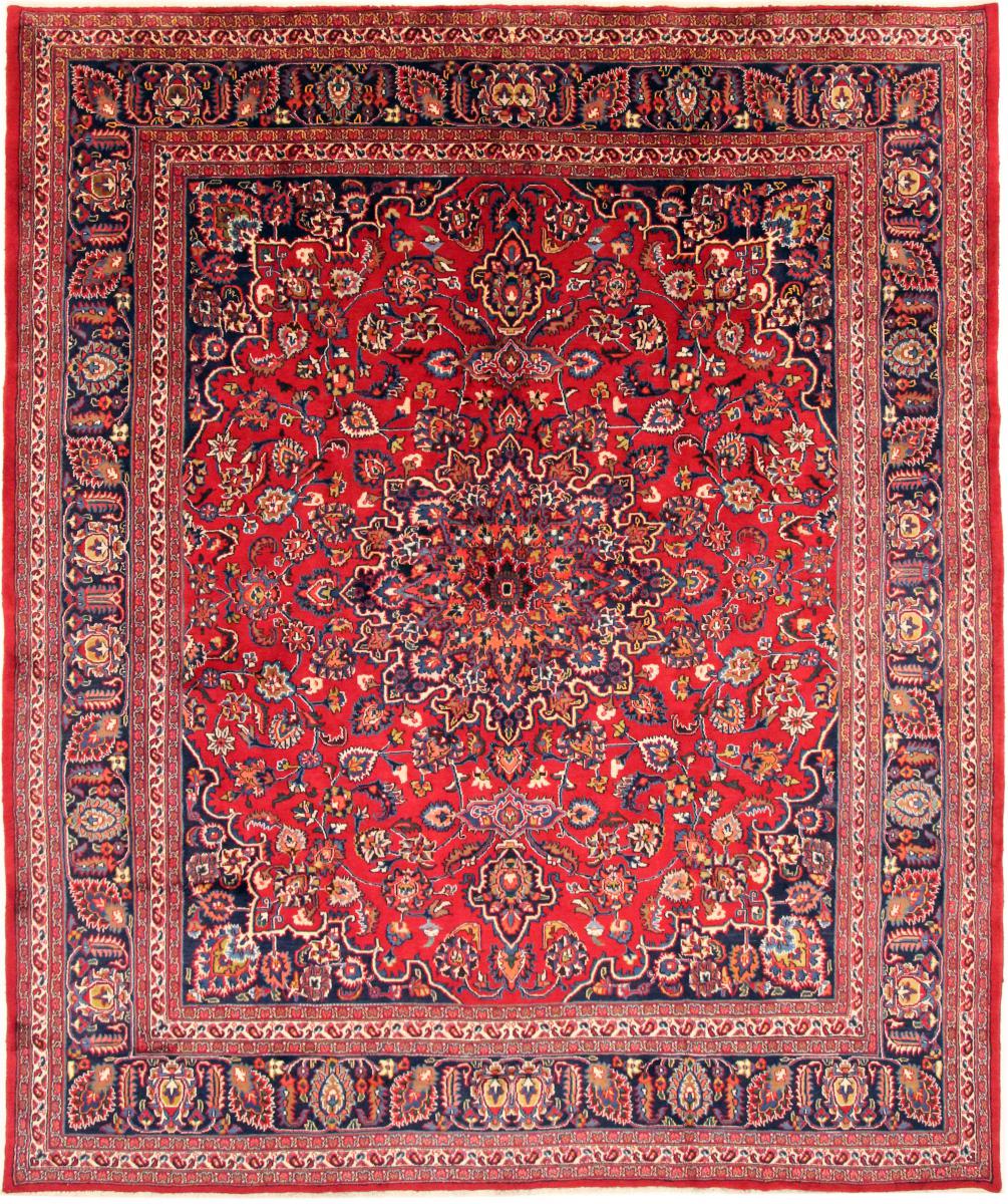 Persisk tæppe Mashhad 351x291 351x291, Persisk tæppe Knyttet i hånden