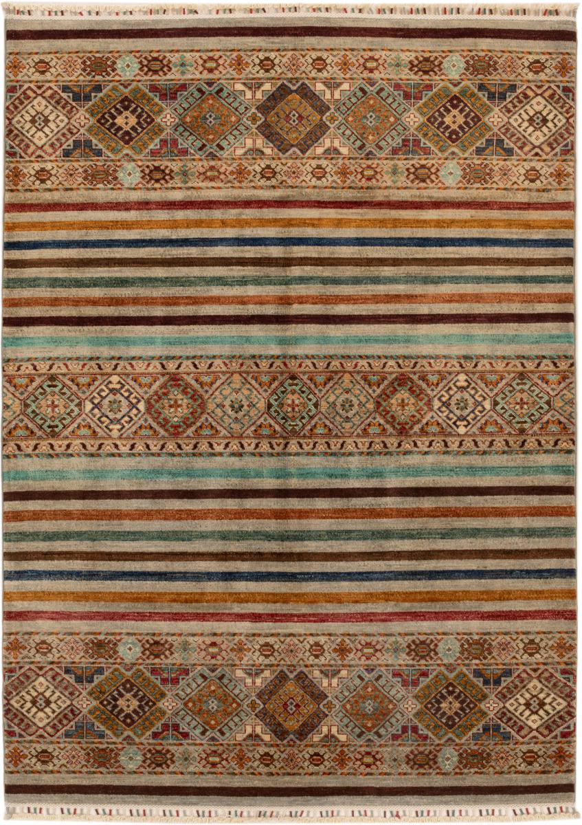 Afghaans tapijt Arijana Shaal 213x152 213x152, Perzisch tapijt Handgeknoopte