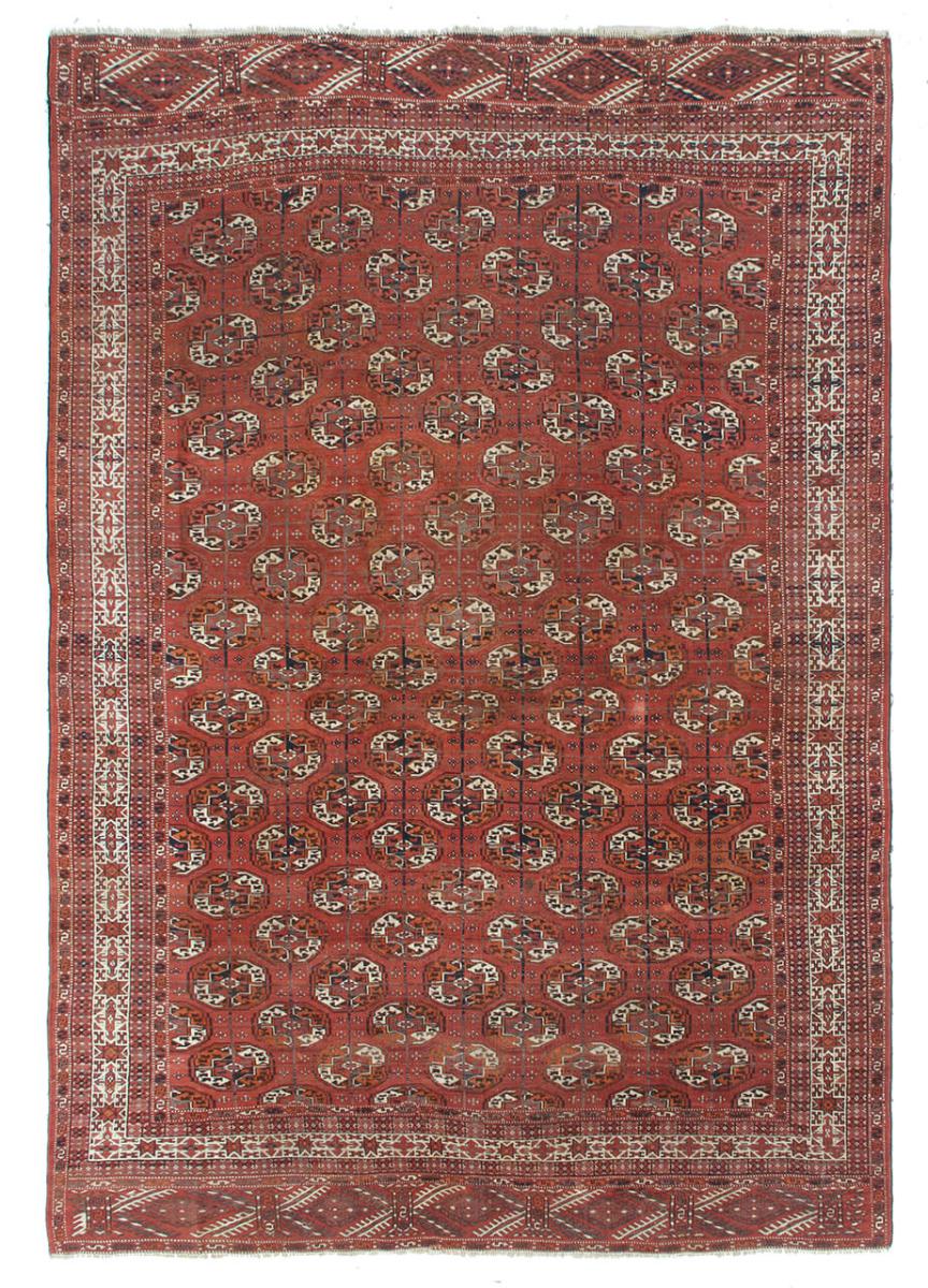 Russian rug Buchara Antique 307x230 307x230, Persian Rug Knotted by hand