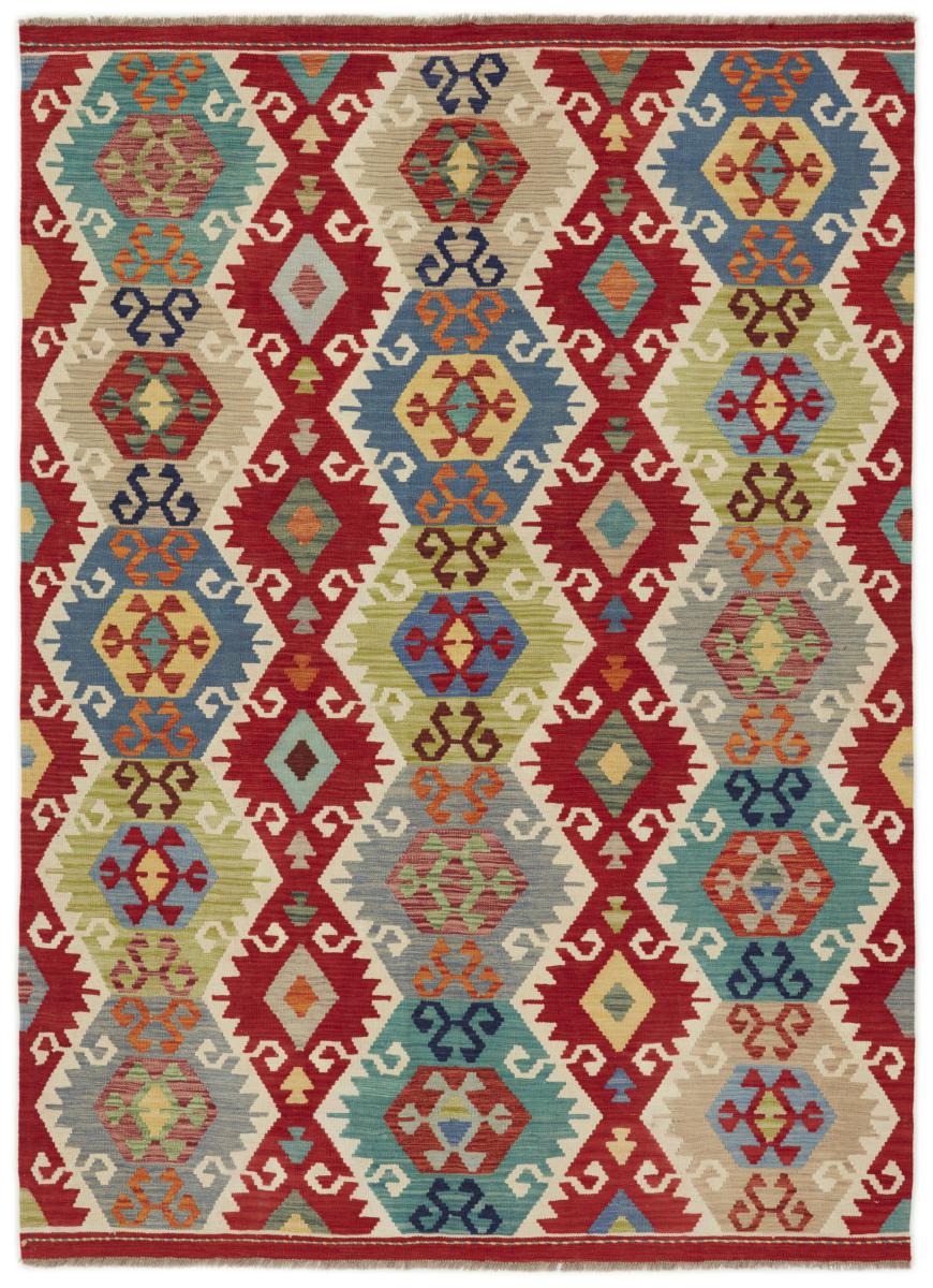 Afganistan-matto Kelim Afghan 246x179 246x179, Persialainen matto kudottu