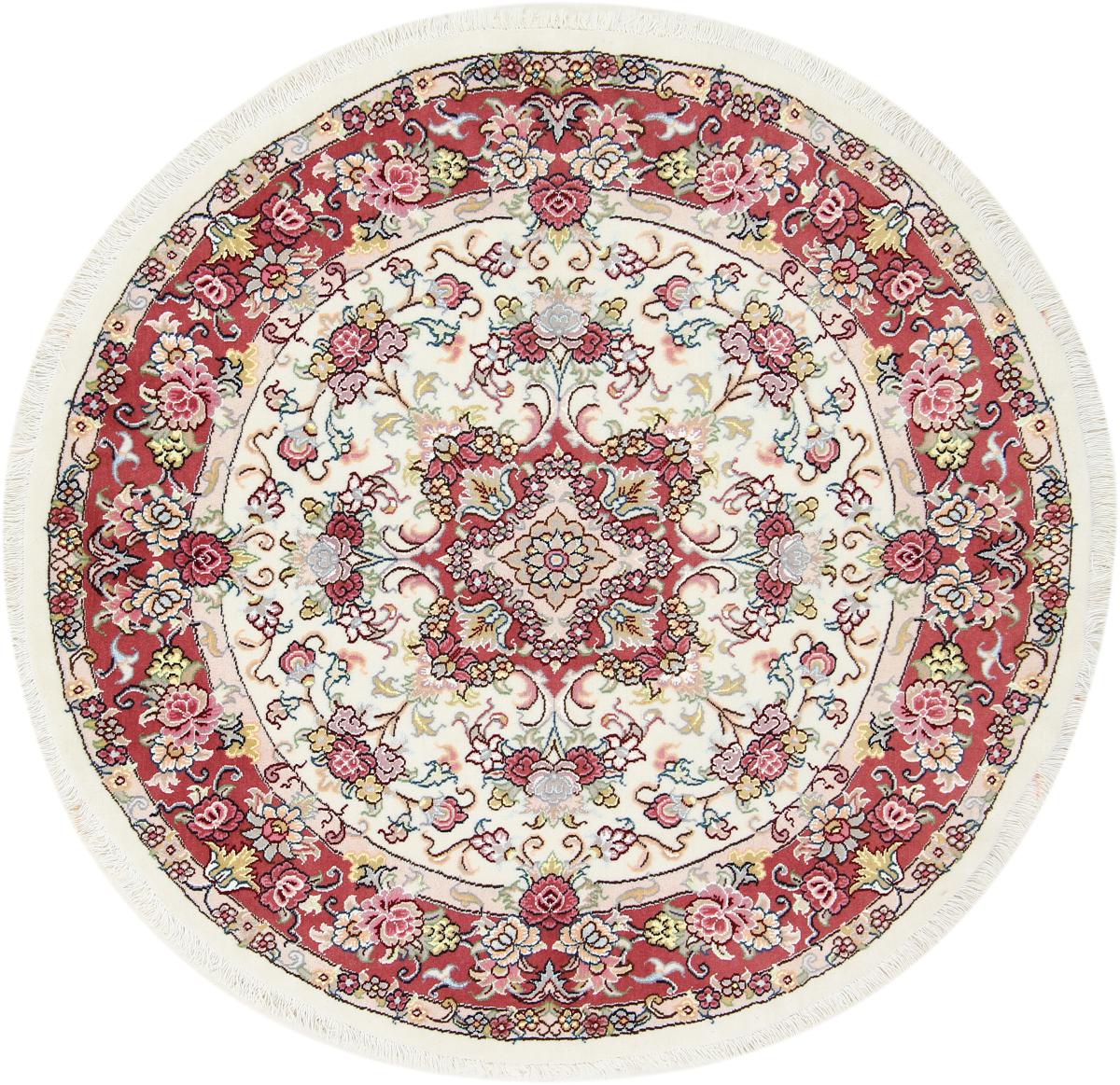 Perzsa szőnyeg Tabriz 150x150 150x150, Perzsa szőnyeg Kézzel csomózva