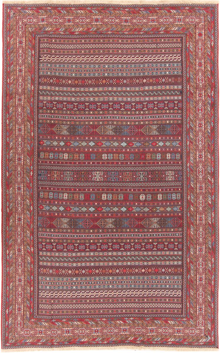 Tapete persa Kilim Soozani 306x190 306x190, Tapete persa Tecido à mão