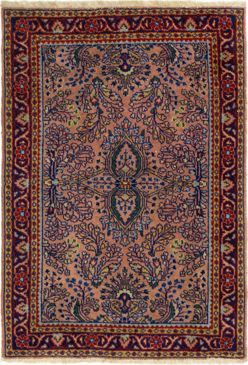 Tapete persa Sarough 75x64 75x64, Tapete persa Atado à mão