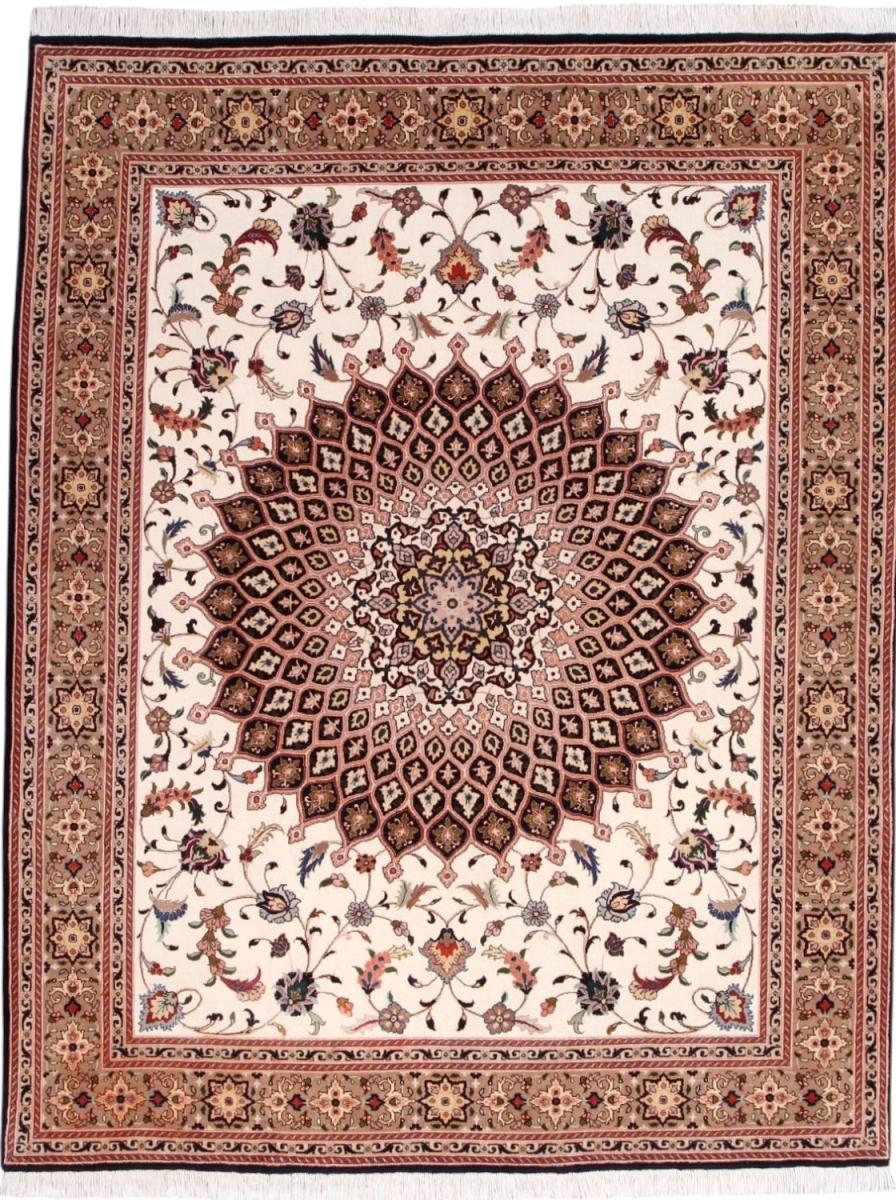 Perzisch tapijt Tabriz 50Raj 197x153 197x153, Perzisch tapijt Handgeknoopte