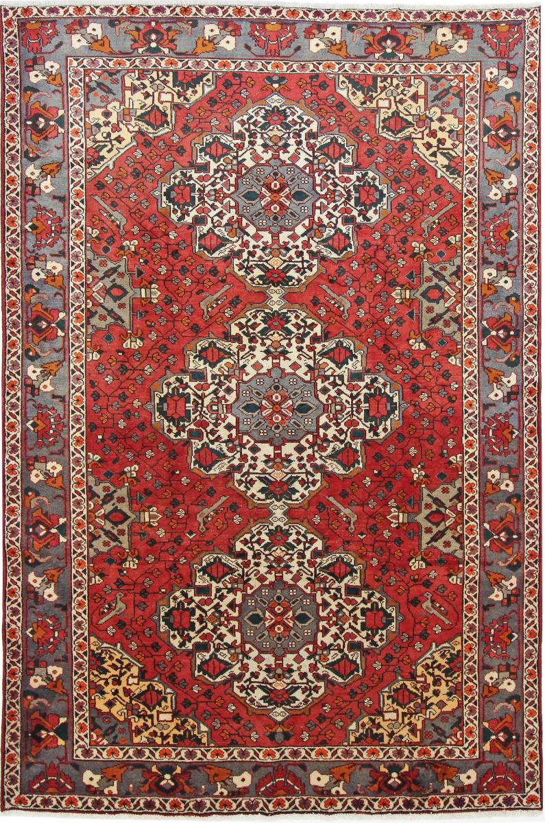 Tapis persan Hamadan 305x210 305x210, Tapis persan Noué à la main