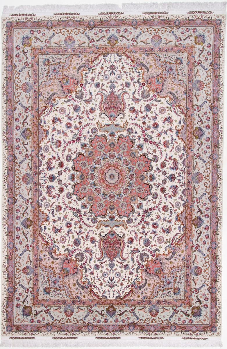 Perzsa szőnyeg Tabriz 90Raj Selyemfonal 11'9"x8'1" 11'9"x8'1", Perzsa szőnyeg Kézzel csomózva