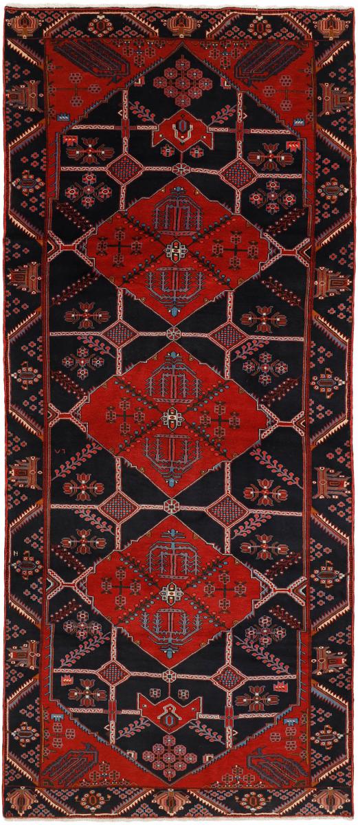 Perserteppich Shahsavan 364x159 364x159, Perserteppich Handgeknüpft