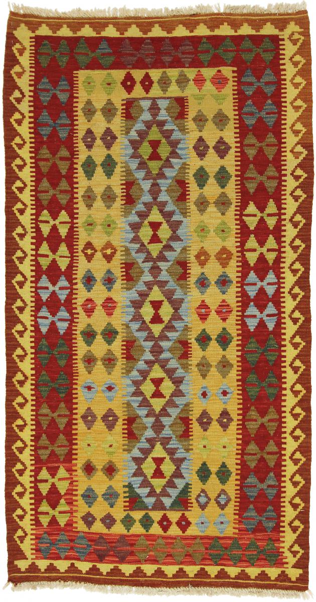 Afgán szőnyeg Kilim Afgán 195x102 195x102, Perzsa szőnyeg szőttesek