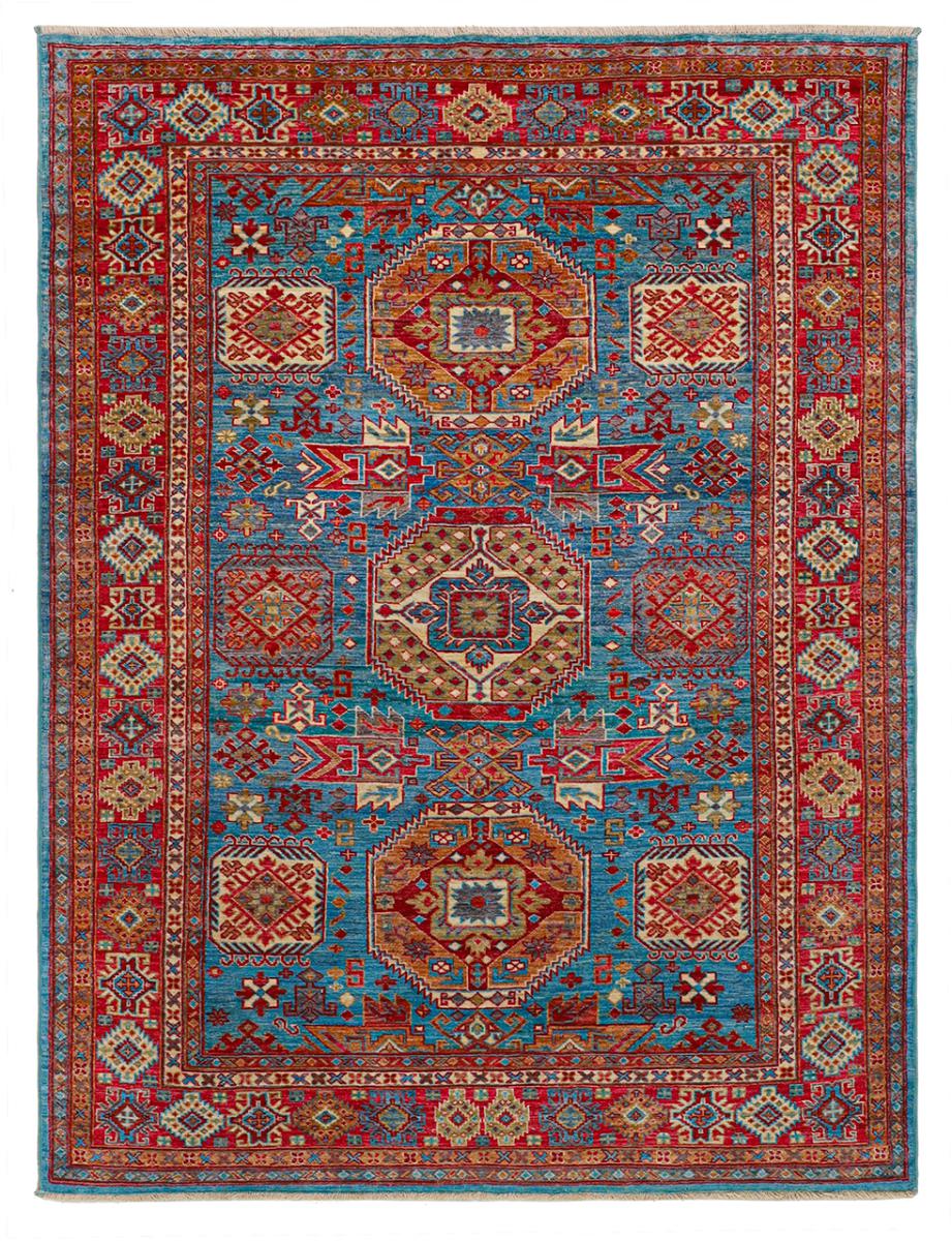 Pakistani rug Kazak Ghazni 203x155 203x155, Persian Rug Knotted by hand