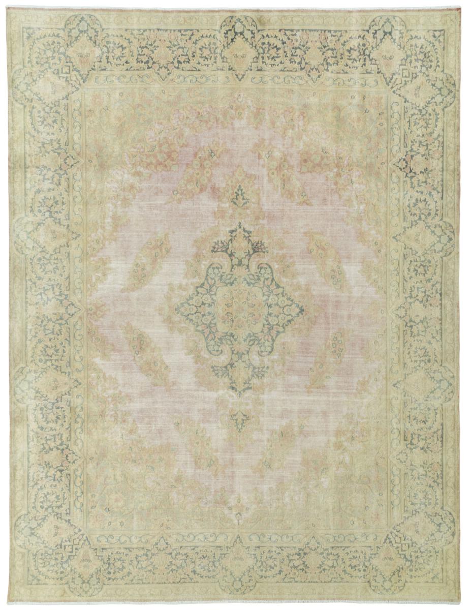 Persian Rug Vintage 397x303 397x303, Persian Rug Knotted by hand