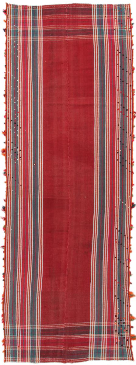 Tapete persa Kilim Fars Antigo 327x107 327x107, Tapete persa Tecido à mão