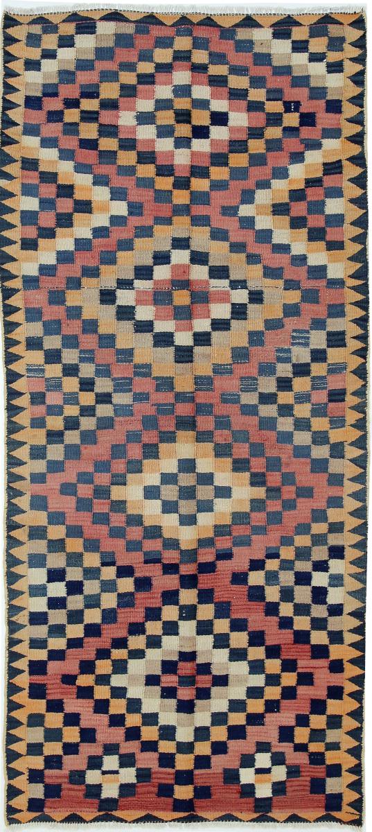 Tapete persa Kilim Fars 305x130 305x130, Tapete persa Tecido à mão