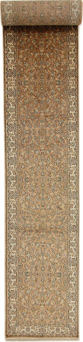 Tapis indien Cachemire Soie 534x79 534x79, Tapis persan Noué à la main