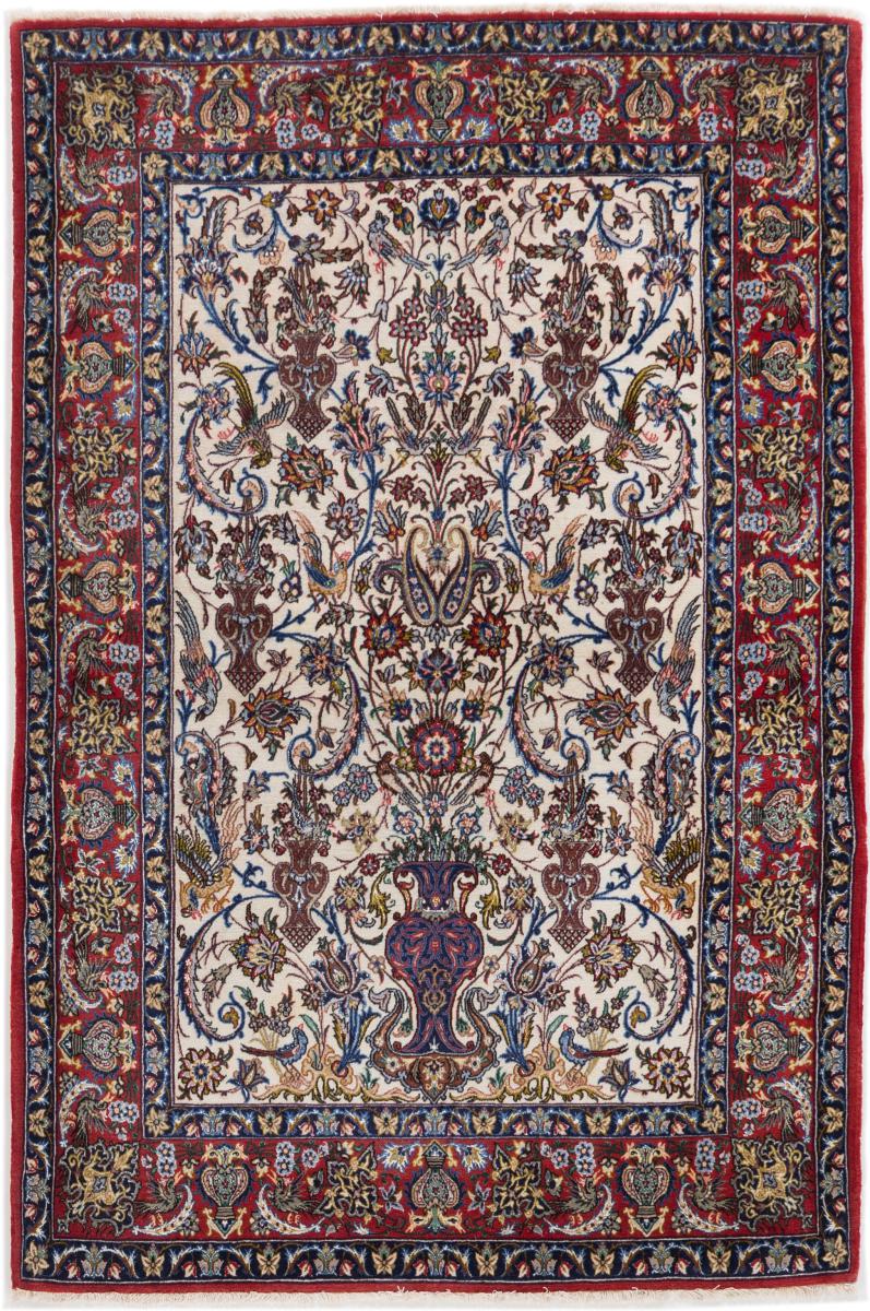 Persian Rug Isfahan Silk Warp 164x108 164x108, Persian Rug Knotted by hand