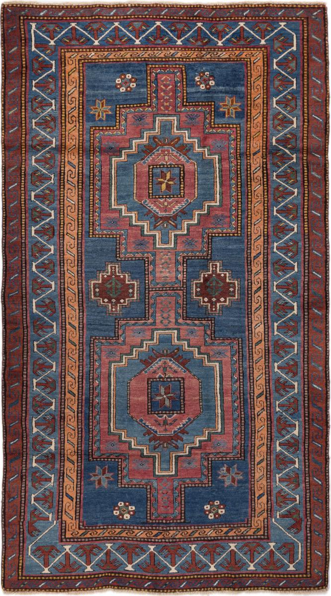 Alfombra rusa Kazak Vieja 233x127 233x127, Alfombra persa Anudado a mano