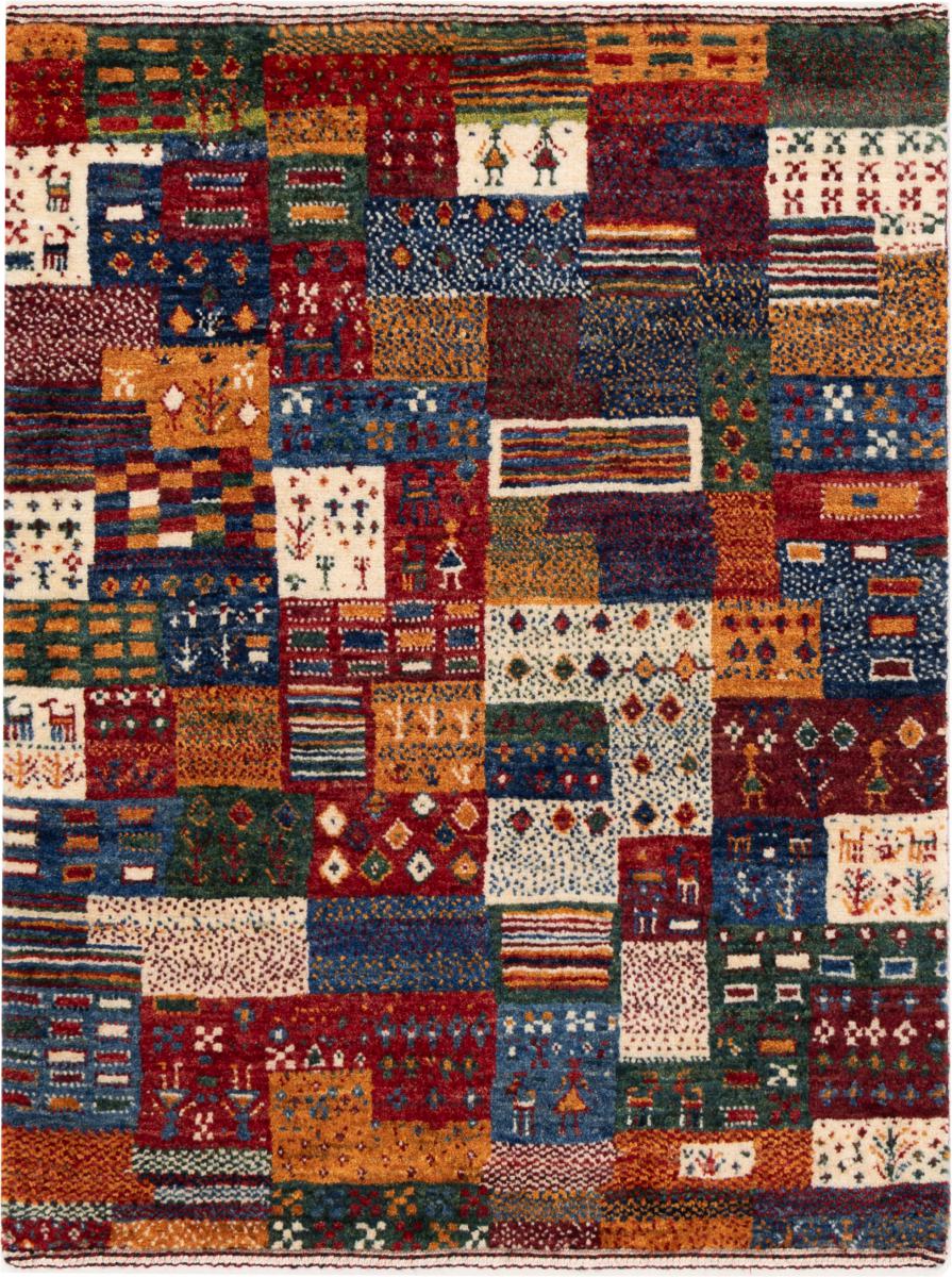 Perzisch tapijt Perzisch Gabbeh Loribaft Nowbaft 85x66 85x66, Perzisch tapijt Handgeknoopte