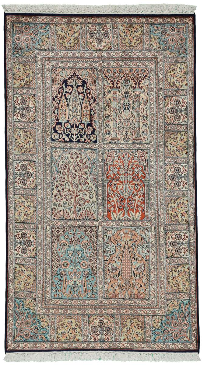 Tappeto indiano Cachemire di Seta 166x96 166x96, Tappeto persiano Annodato a mano