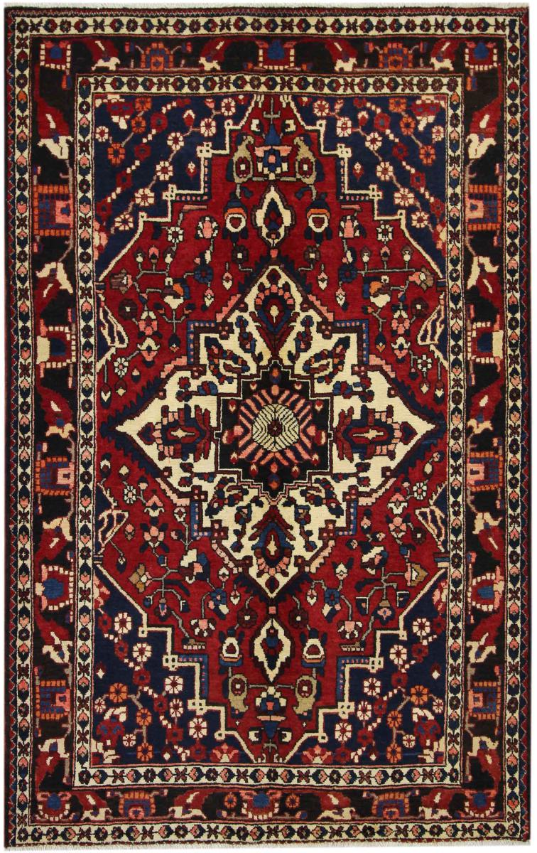 Persisk tæppe Bakhtiar 246x157 246x157, Persisk tæppe Knyttet i hånden