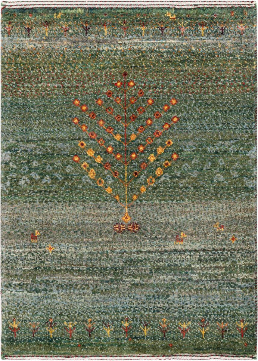 Persian rug Persian Gabbeh Loribaft Atelier 2'6"x1'10" 2'6"x1'10", Persian rug Hand-knotted