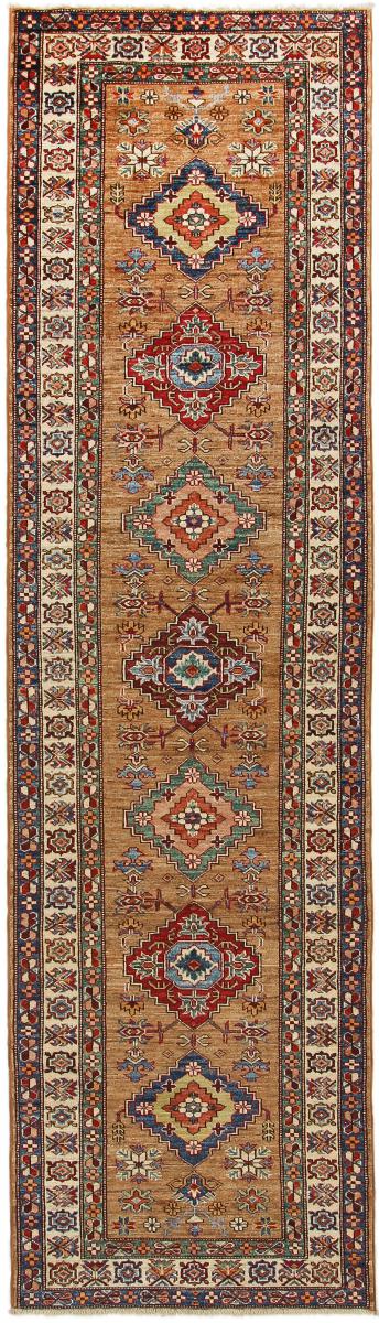 Afghan rug Super Kazak 287x81 287x81, Persian Rug Knotted by hand