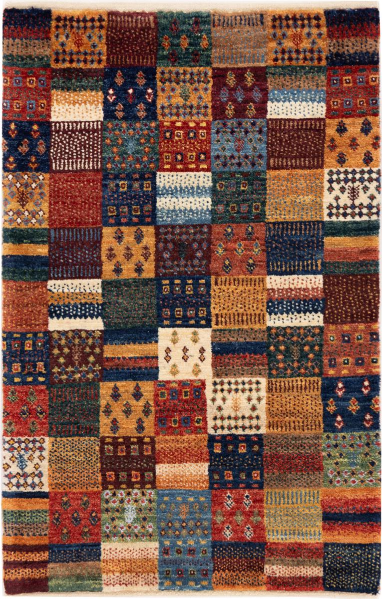 Perzisch tapijt Perzisch Gabbeh Loribaft Nowbaft 91x59 91x59, Perzisch tapijt Handgeknoopte