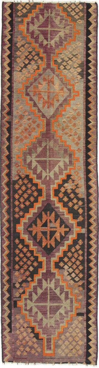 Tapete persa Kilim Fars 279x73 279x73, Tapete persa Tecido à mão