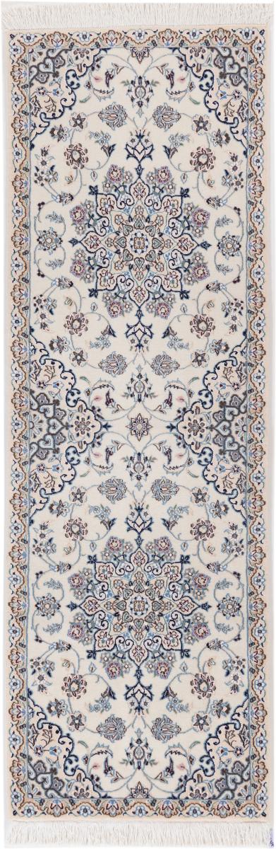 Alfombra persa Nain 9La 202x66 202x66, Alfombra persa Anudado a mano