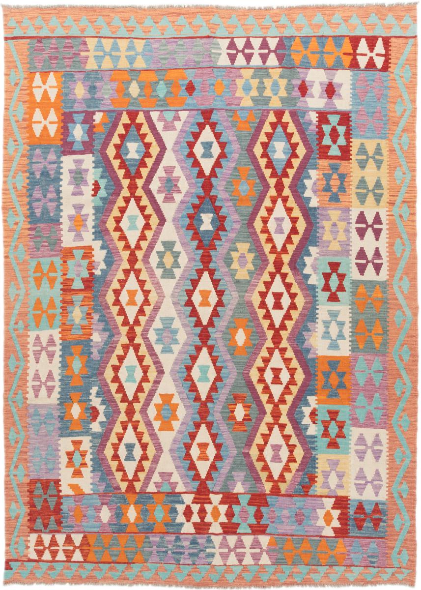 Tapete afegão Kilim Afegão 297x214 297x214, Tapete persa Tecido à mão