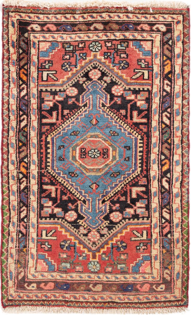 Tapis persan Tuyserkan 90x56 90x56, Tapis persan Noué à la main