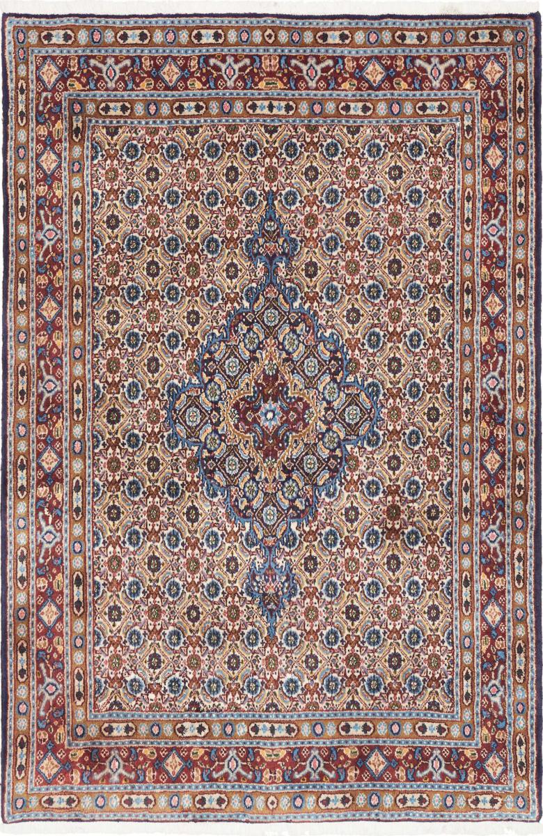 Persisk tæppe Moud 145x98 145x98, Persisk tæppe Knyttet i hånden