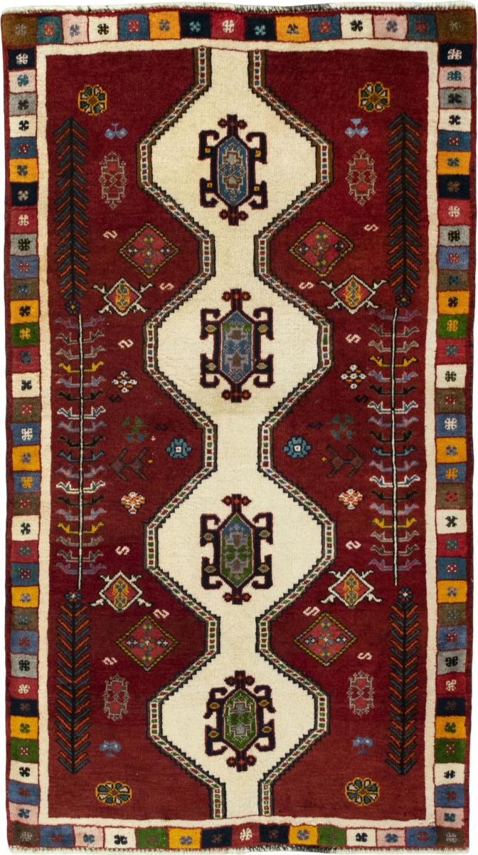 Persian Rug Shiraz 141x77 141x77, Persian Rug Knotted by hand