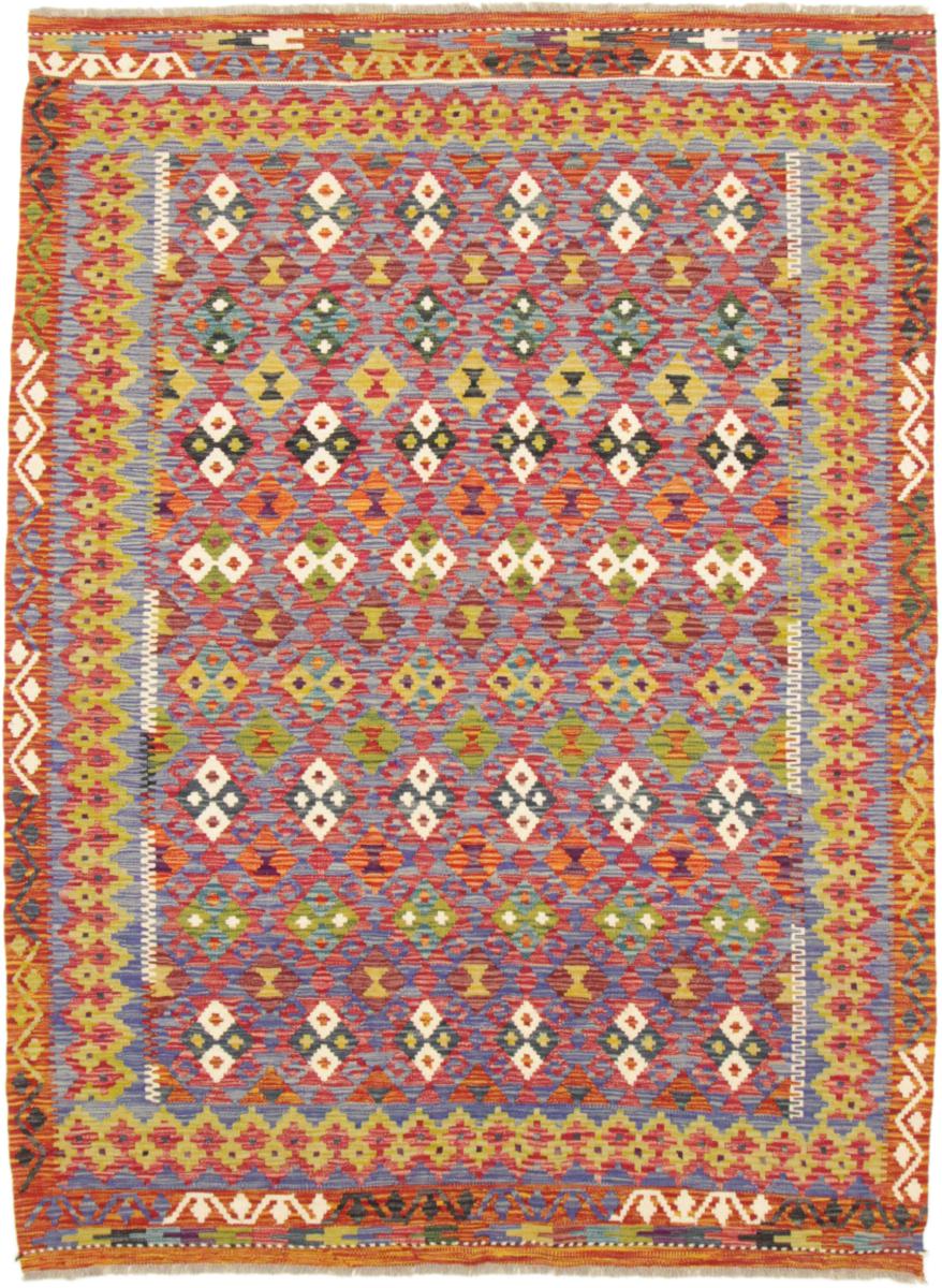 Tappeto afghano Kelim Afghan 231x176 231x176, Tappeto persiano Tessuto a mano