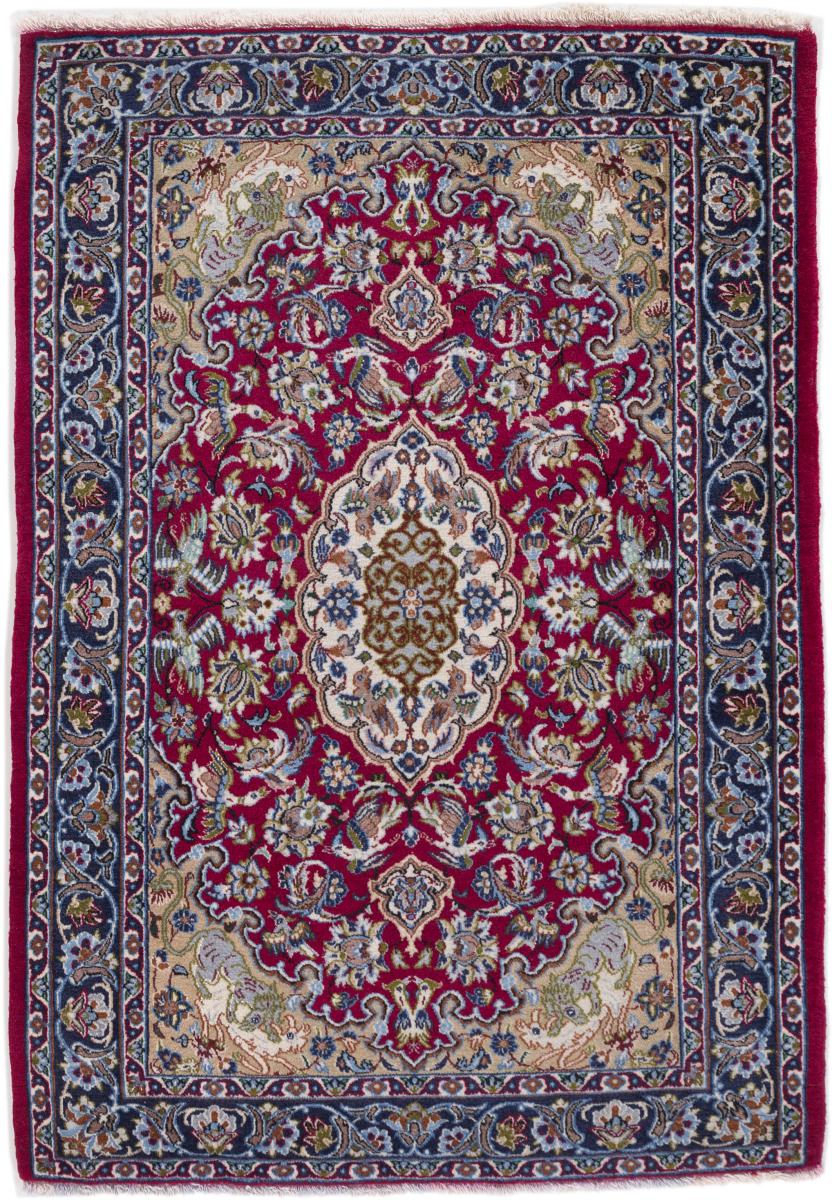 Persian Rug Isfahan Silk Warp 98x68 98x68, Persian Rug Knotted by hand