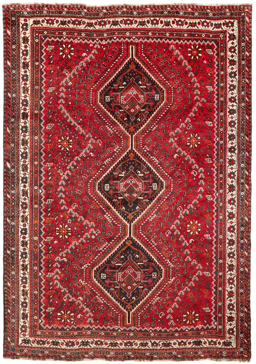Persian Rug Shiraz 313x219 313x219, Persian Rug Knotted by hand