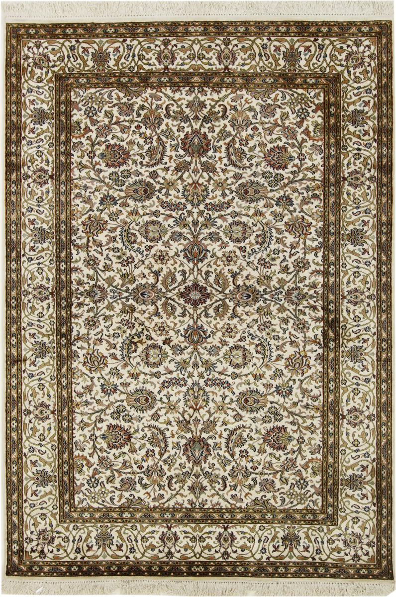 Alfombra india Cachemira de Seda 183x127 183x127, Alfombra persa Anudado a mano