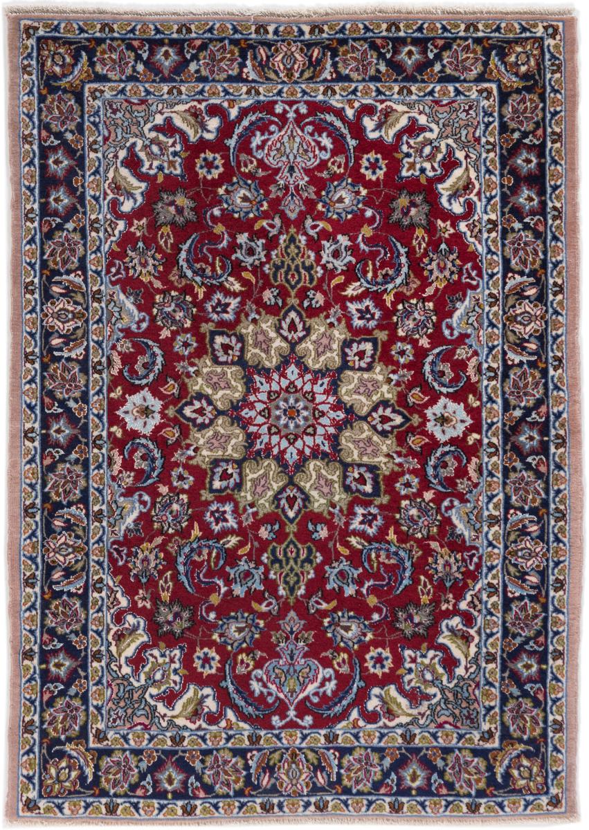 Persian Rug Isfahan Silk Warp 97x70 97x70, Persian Rug Knotted by hand