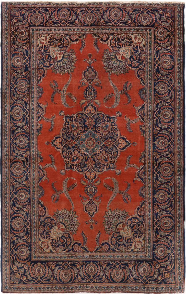 Persian Rug Keshan Antique 215x134 215x134, Persian Rug Knotted by hand