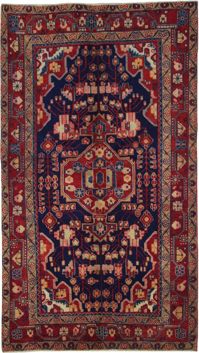 Persisk tæppe Hamadan 227x129 227x129, Persisk tæppe Knyttet i hånden