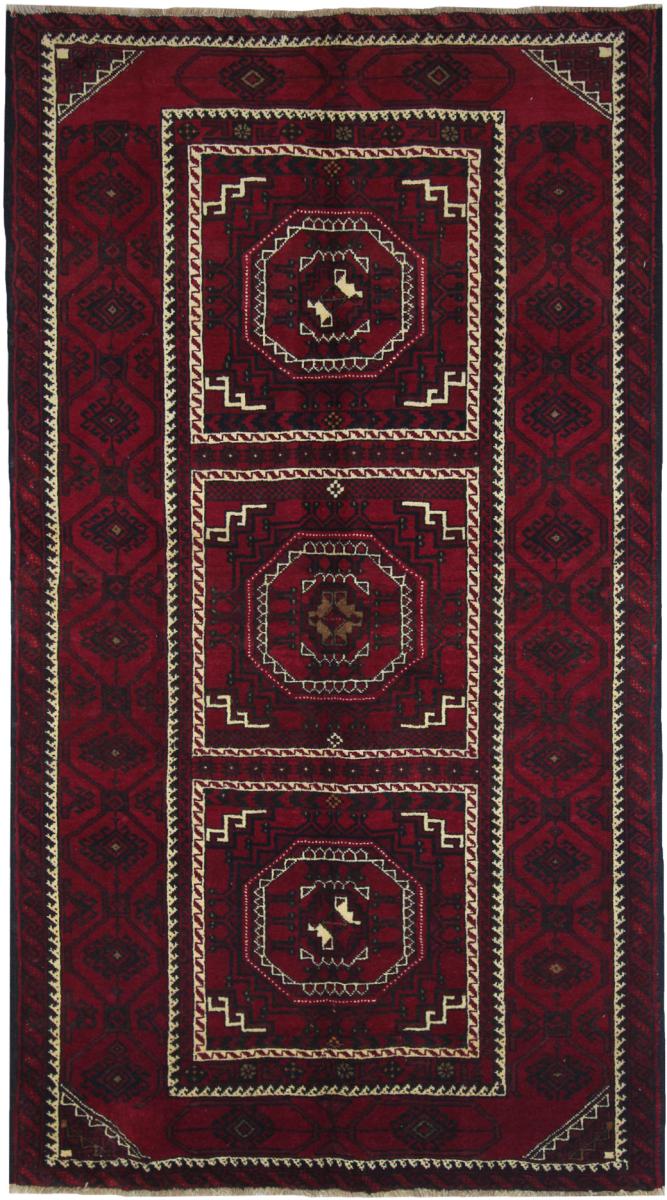 Alfombra persa Belouch 234x131 234x131, Alfombra persa Anudado a mano