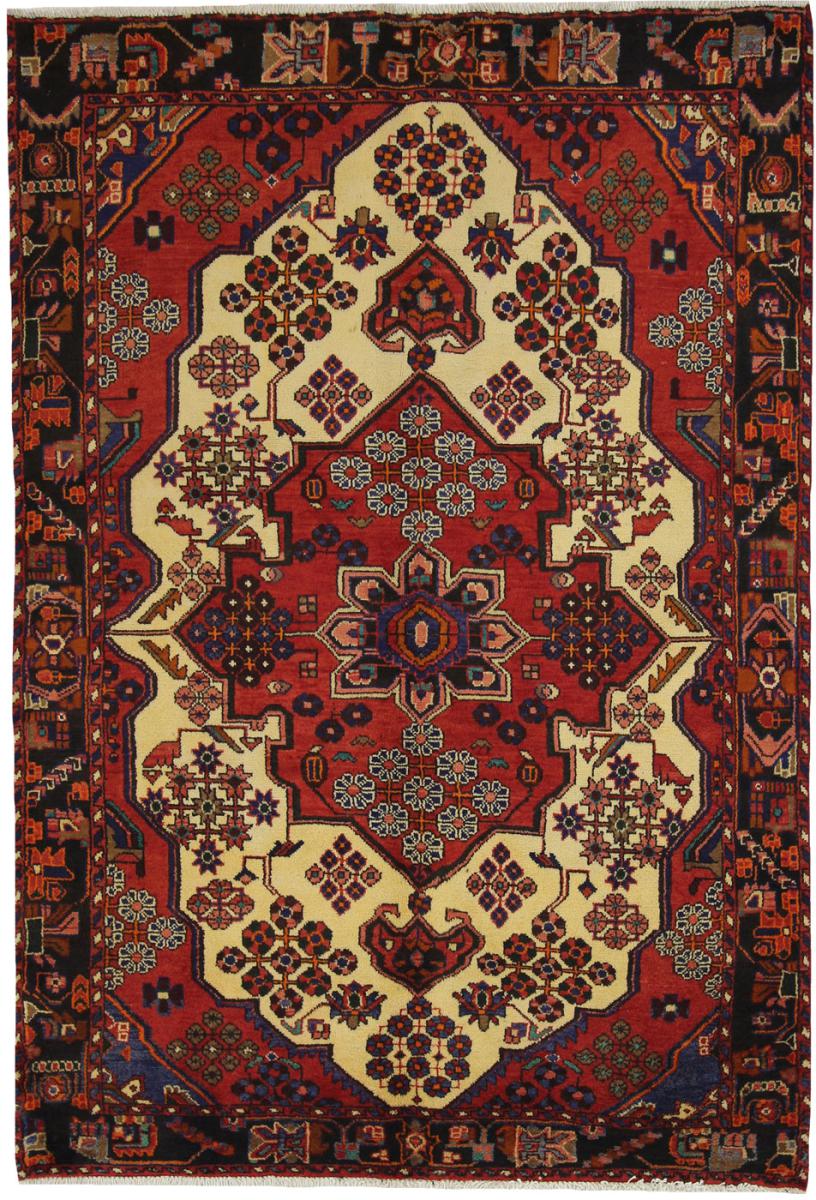 Perserteppich Hamadan 201x138 201x138, Perserteppich Handgeknüpft