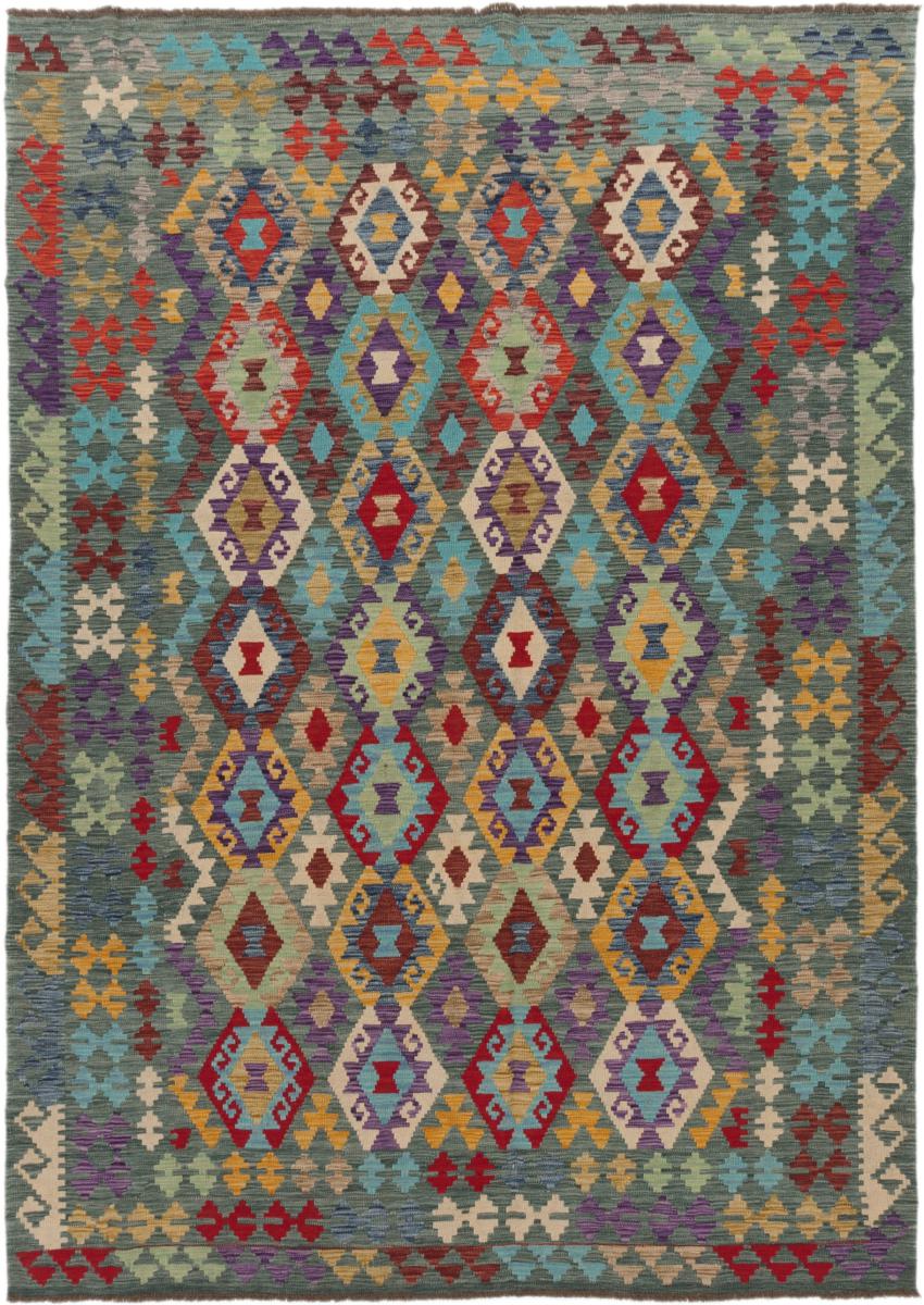 Tapete afegão Kilim Afegão 293x208 293x208, Tapete persa Tecido à mão